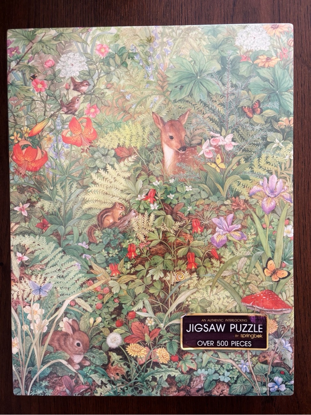 Springbok Nature's Awakening Vintage 500 Pc Jigsaw Puzzle NEW